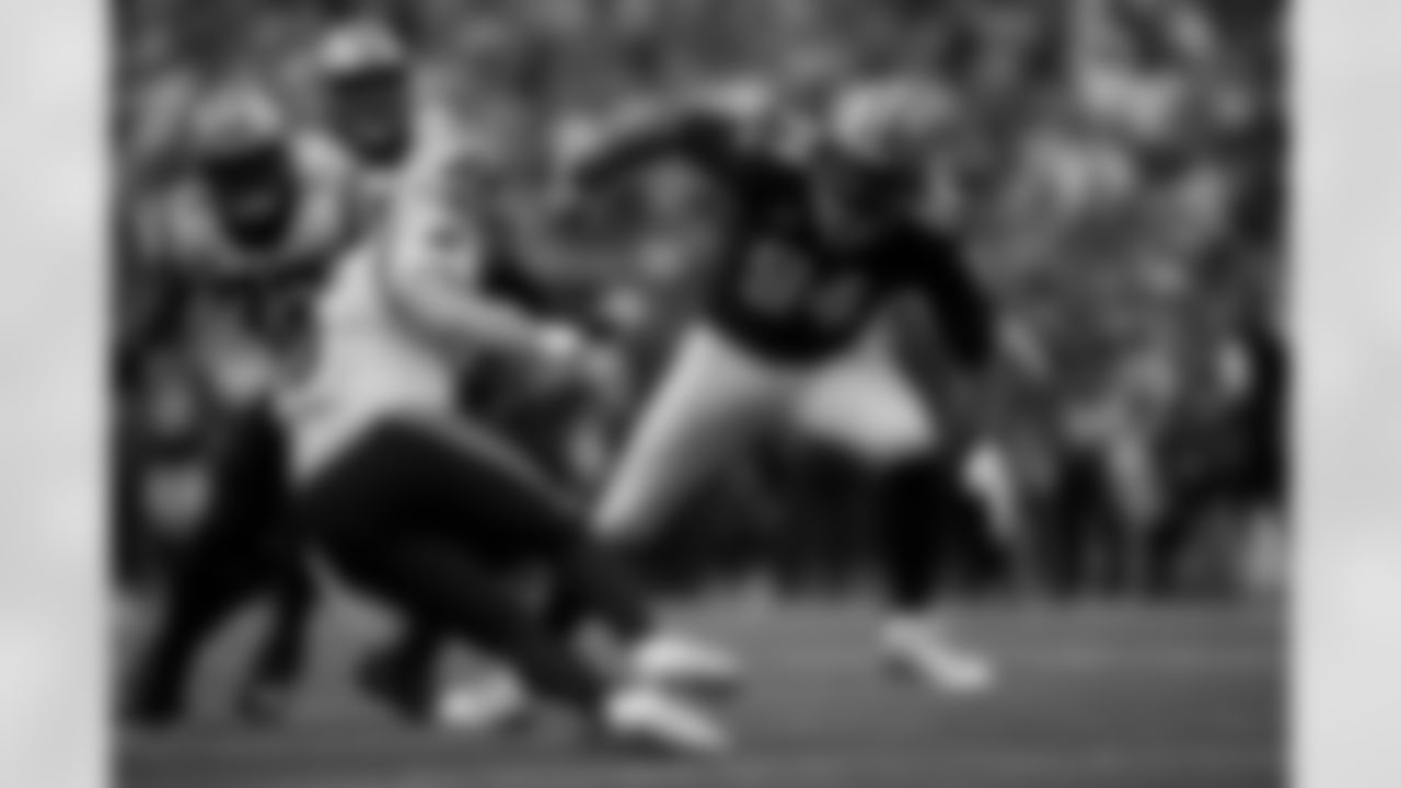 New Orleans Saints defensive end Cameron Jordan in action during their 2022 Week 3 game against the Carolina Panthers.