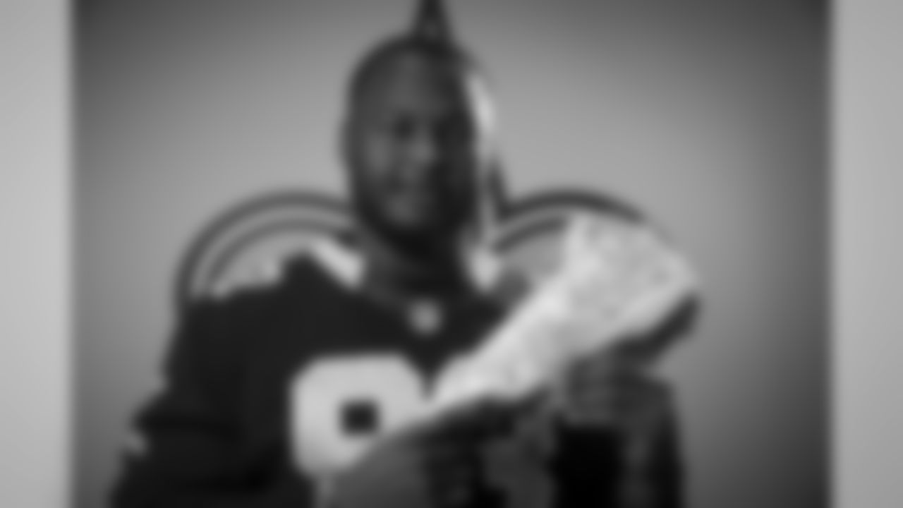 New Orleans Saints defensive tackle David Onyemata supports Nigerian Human Rights Awareness and Social Justice during 2018 My Cause My Cleats.