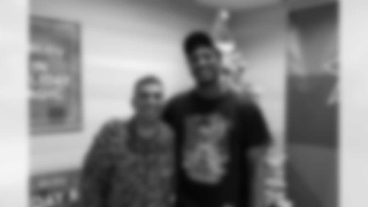 New Orleans Saints wide receiver Michael Thomas's held an event Thursday, December 9, 2022, with Pay Away Layaway in which they helped 15 families at the Belle Chasse Navy Exchange.