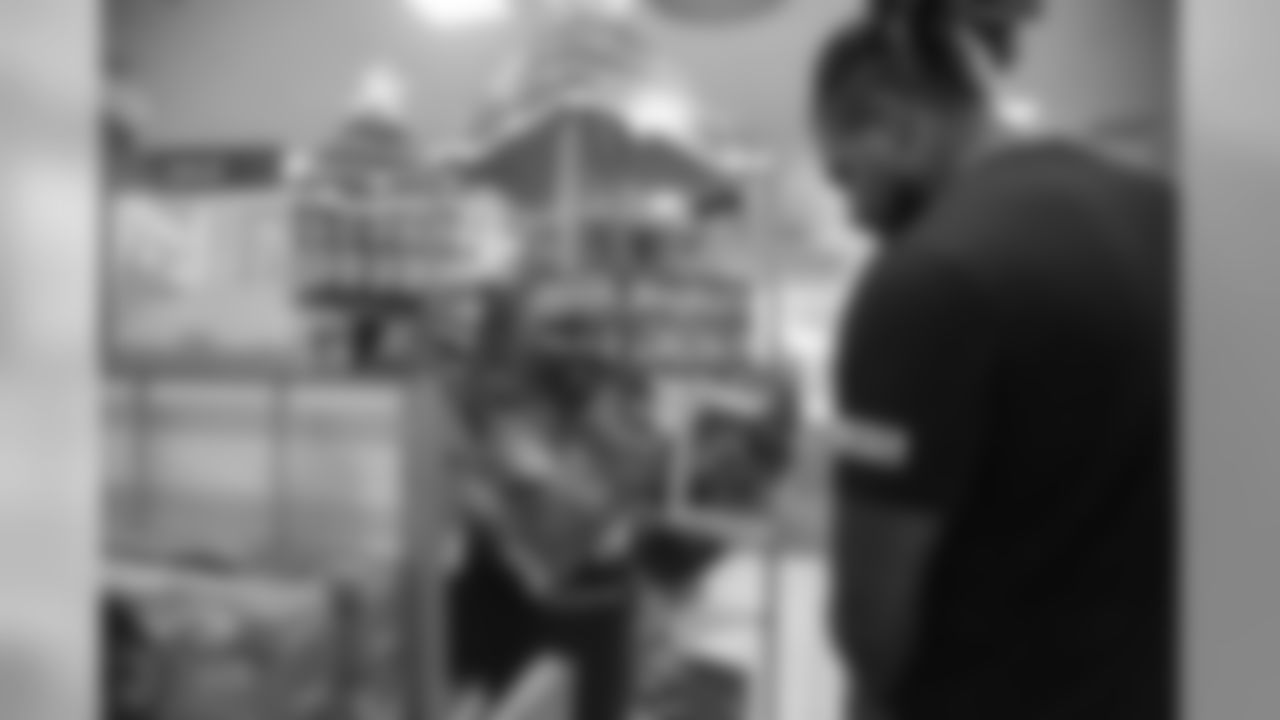 New Orleans Saints defensive end Cameron Jordan surprised 25 children from the New Orleans Youth Empowerment Project (YEP) with a special visit and shopping spree on December 9, 2019.