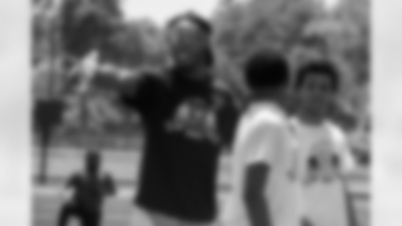 New Orleans Saints defensive back Lonnie Johnson Jr. hosted his annual "Protect the Youth" football camp in his hometown of Gary, Indiana at Gary West Side High School on Saturday, June 10, 2023.