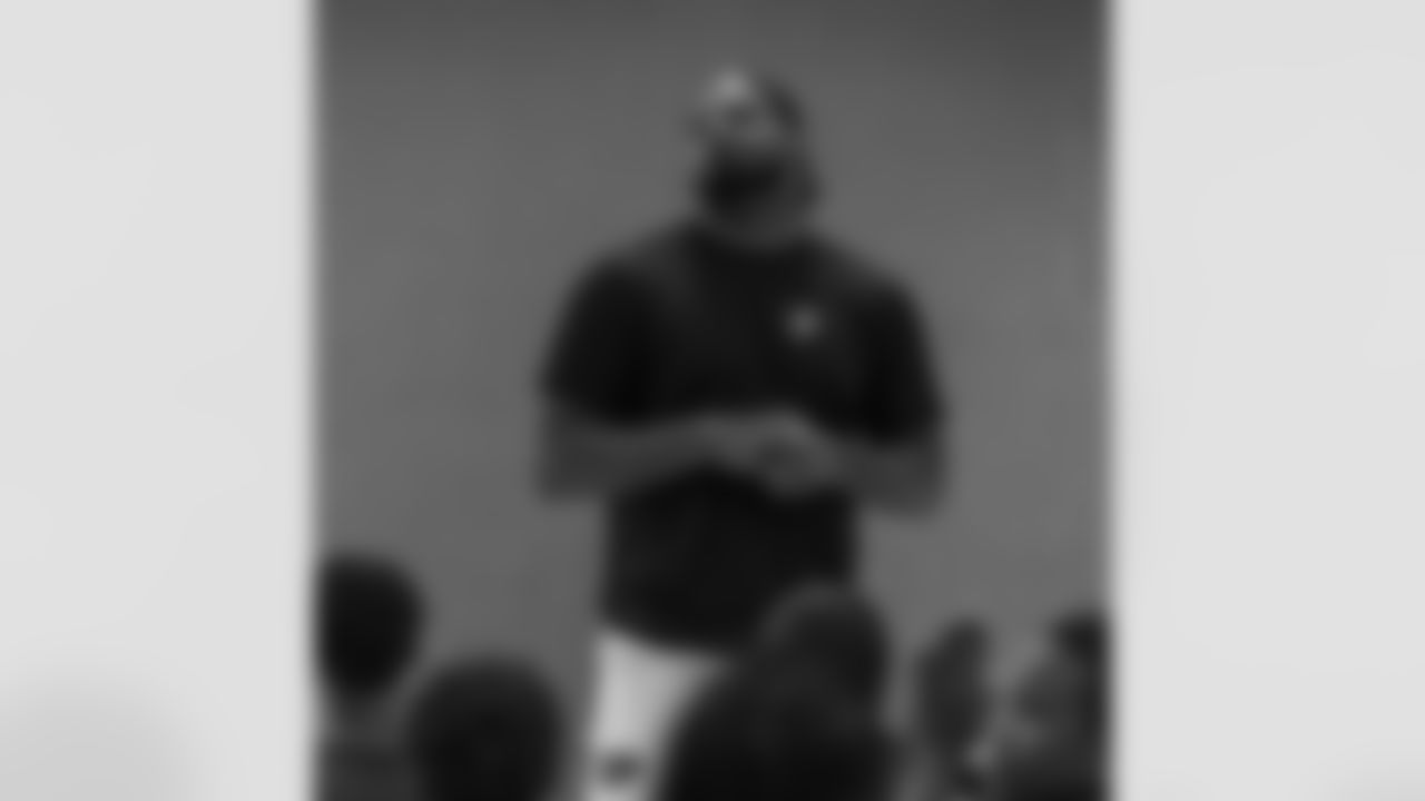New Orleans Saints defensive end Cameron Jordan visited Martin Luther King Elementary School on Monday, Oct. 23. He spoke to the students about social media, the people you surround yourself with, and leadership.