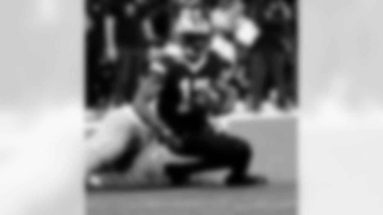 Game action photos from the New Orleans Saints vs. Los Angeles Chargers matchup in Week 5 of the 2020 NFL season.
