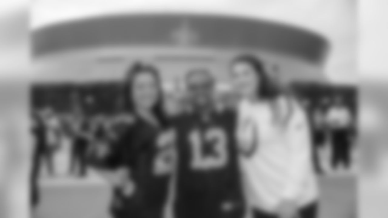 New Orleans Saints fans get ready for Monday Night Football in Week 15 against the Indianapolis Colts during our pregame party at Champions Square presented by Ticketmaster.