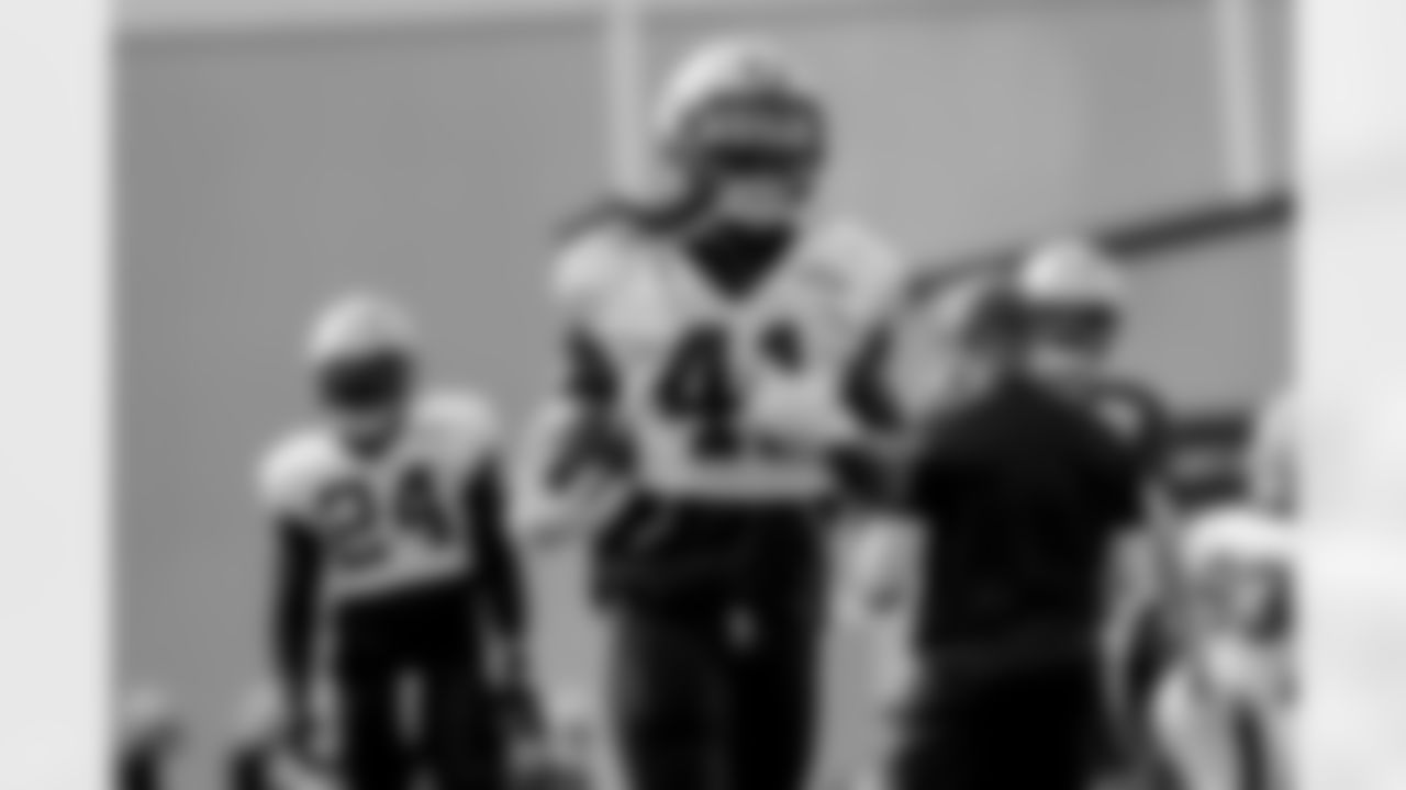 New Orleans Saints running back Alvin Kamara took the field for practice during 2022 Training Camp presented by Rouses Markets on Wednesday, August 10.