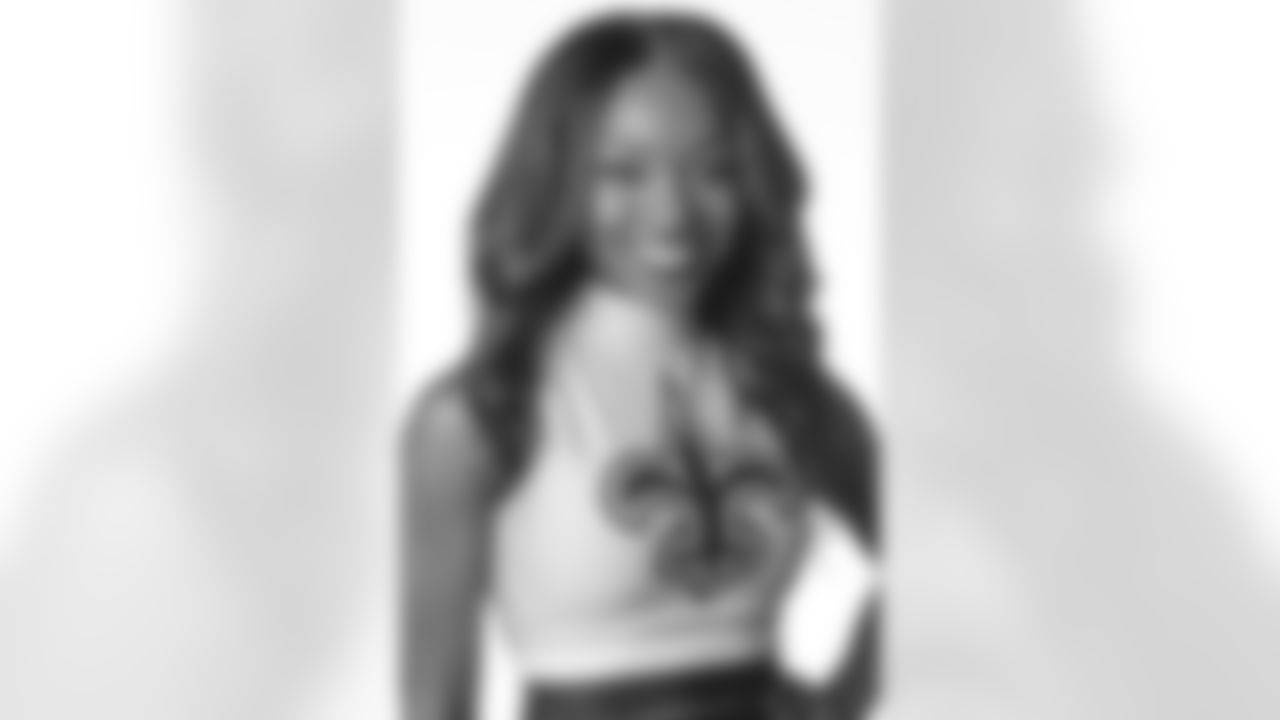 Meet the 53 members of the Saints Cheer Krewe for the upcoming New Orleans Saints 2022 NFL season. || Courtney from Rockledge, FL