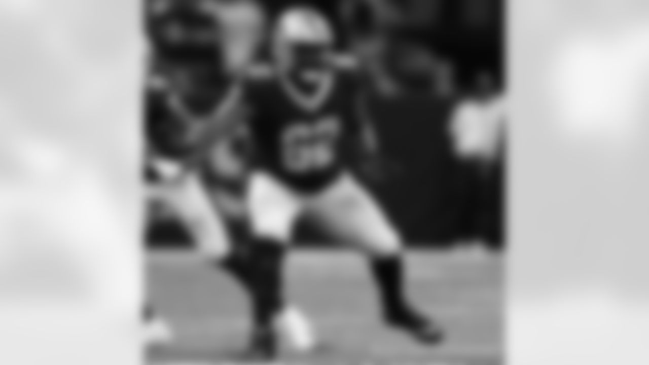 New Orleans Saints offensive lineman Derrick Kelly (62) in action during their 2022 Preseason Week 3 game against the Los Angeles Chargers.