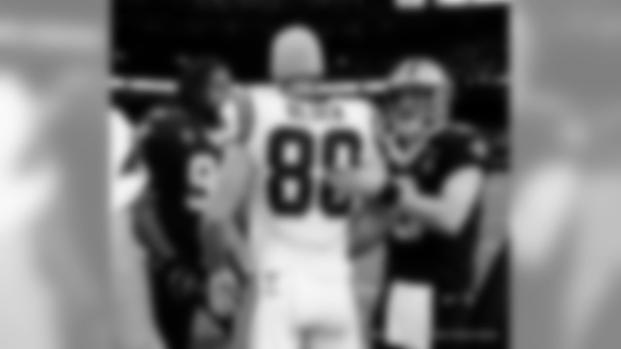 New Orleans Saints players prepare for Week 12 as they host the Carolina Panthers at the Mercedes-Benz Superdome.