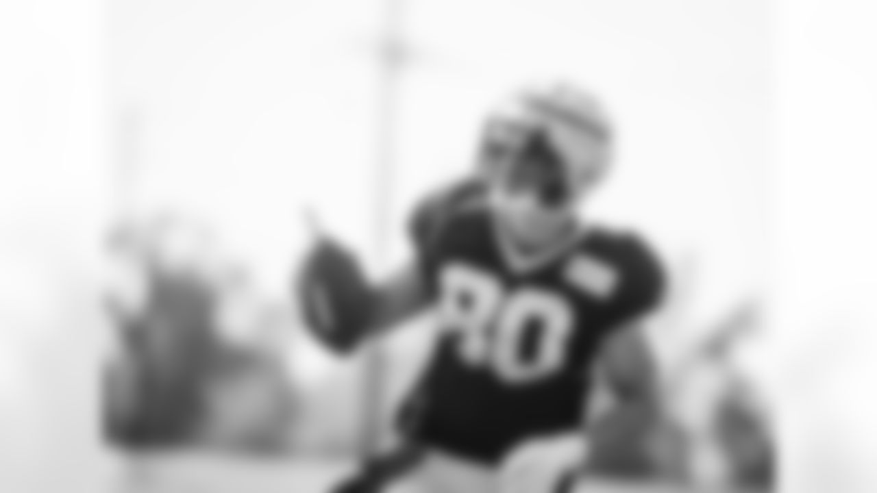 Tight end Jimmy Graham took the field for workouts during 2023 Training Camp presented by Rouses Markets on Monday, July 31.