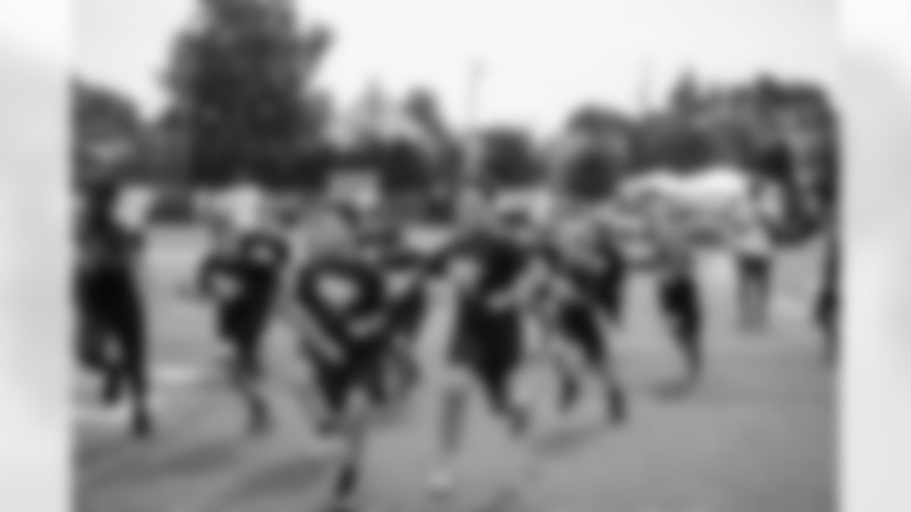 New Orleans Saints linebacker Andrew Dowell hosted his annual "Do Well" youth football camp at St. Edward High School in Ohio on Saturday, July 15, 2023.