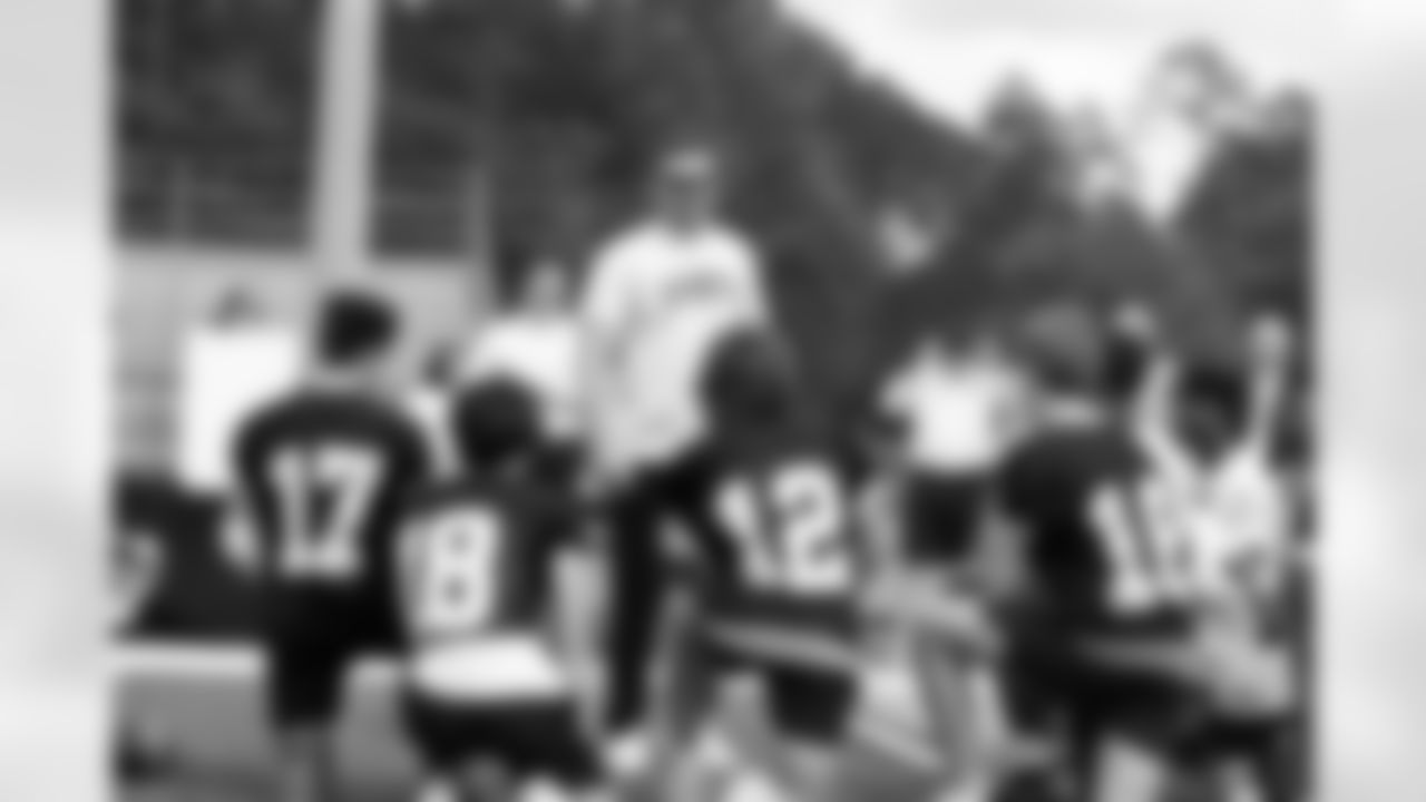 The New Orleans Saints teamed up with Chevron to donate the team's 2022 worn practice jerseys along with a $5,000 check to Covington High School's athletic department.