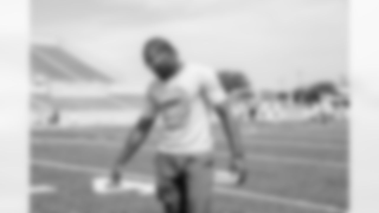 New Orleans Saints cornerback Paulson Adebo hosted his inaugural youth football camp at Herman Clark Stadium in Fort Worth, Texas on Sunday, July 9, 2023.