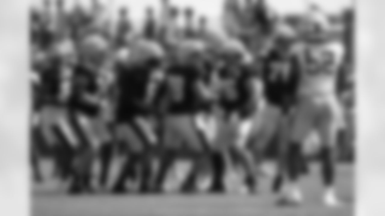 The New Orleans Saints took the field for practice during 2022 Saints Training Camp presented by Rouses Markets on Wednesday, August 17 against the Green Bay Packers at Ray Nitschke Field in Ashwaubenon, Wisconsin ahead of their game in week 2 of the 2022 NFL Preseason.