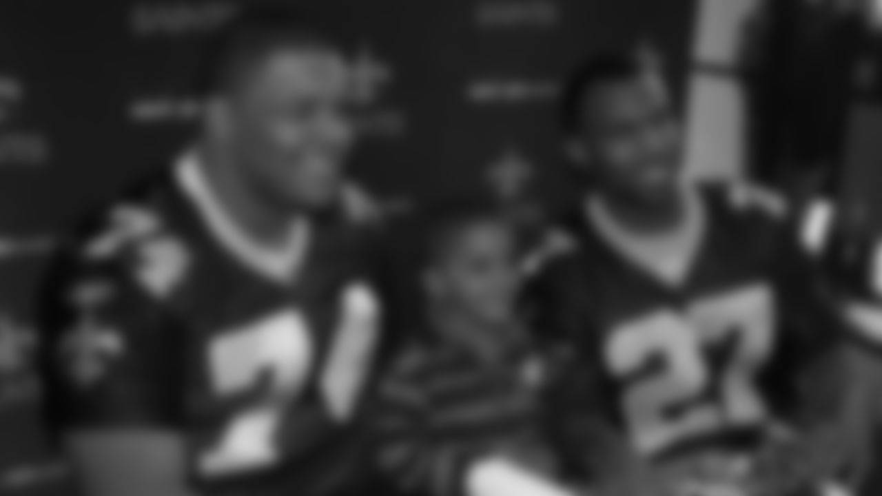 Former New Orleans Saints safety Malcolm Jenkins announced his official retirement from the NFL on March 30, 2022. View photos from his community efforts around the New Orleans area during his time with the Saints.