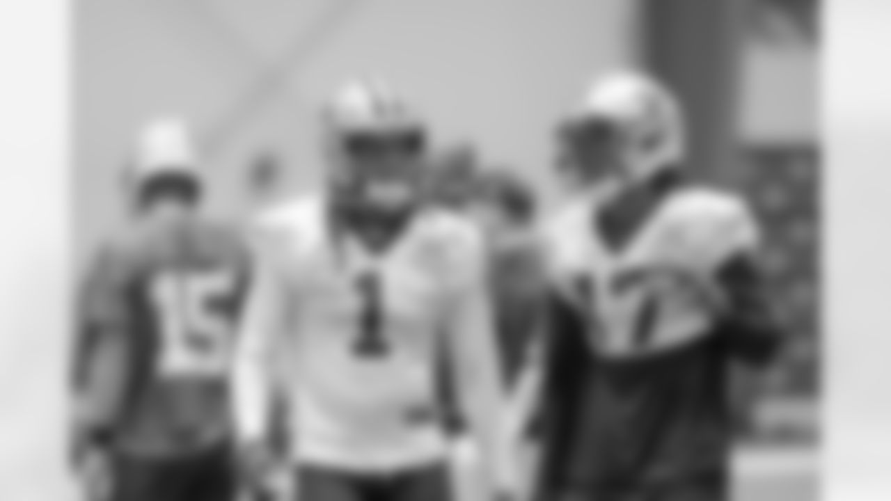The New Orleans Saints take the field on Aug. 19, 2021 for Saints Training Camp presented by SeatGeek at the Ochsner Sports Performance Center.