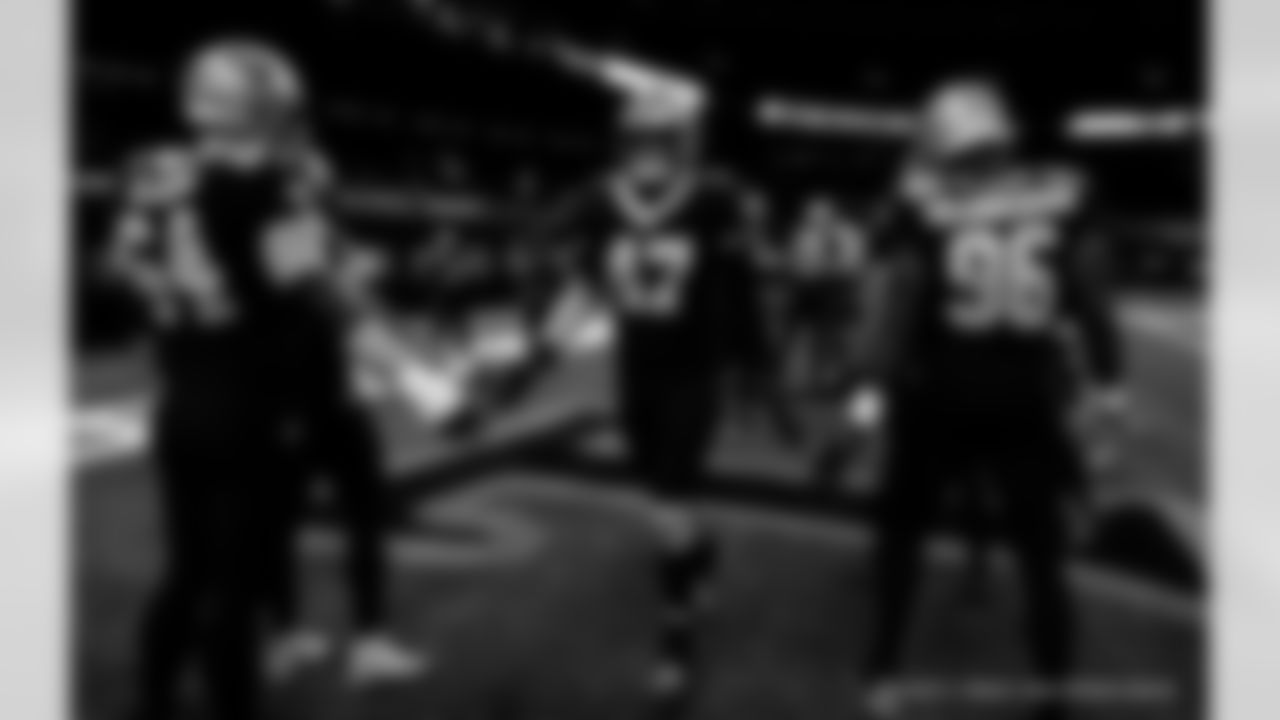 Pregame photos from the New Orleans Saints playing host to the Chicago Bears in the Wild Card round of the 2020 NFL playoffs.
