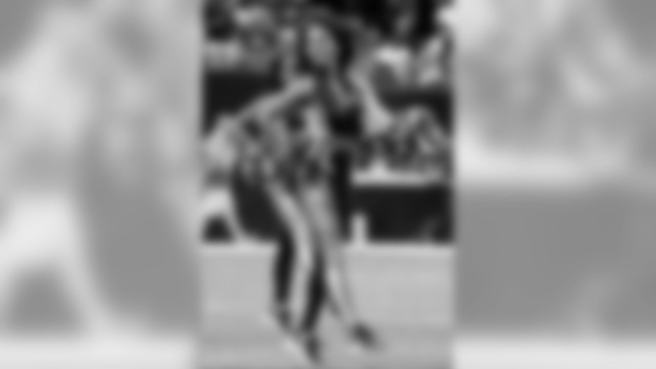 Check out photos of Saintsations member Deneé in action during 2019 Saints NFL season.