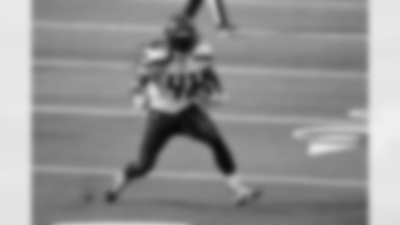 Alex Collins rejoined the Seahawks in 2020 after playing two seasons with the Baltimore Ravens. Collins played in three games and scored two touchdowns.
