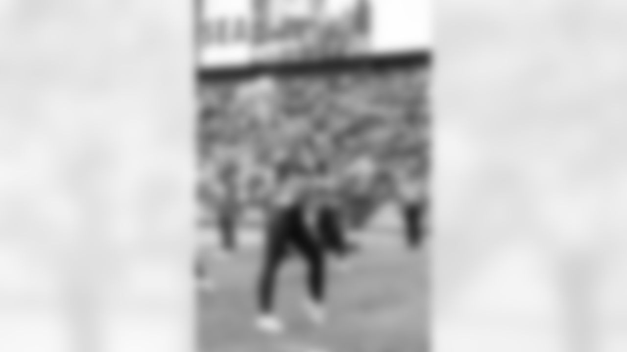 The Seahawks Dancers hit the field for the Seahawks' Week 3 game against the Carolina Panthers on Sunday, September 24, 2023.