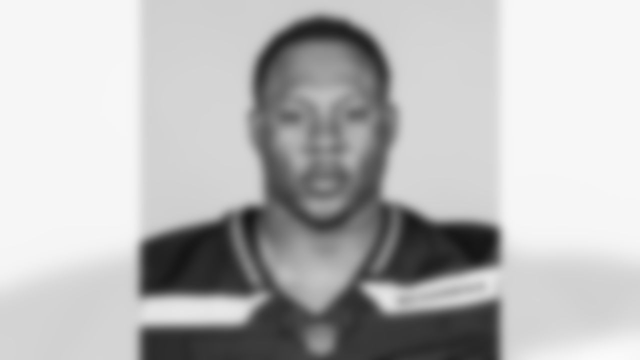 This is a 2023 photo of Uchenna Nwosu of the Seattle Seahawks NFL football team. This image reflects the Seattle Seahawks active roster as of June 5, 2023, when this image was taken. (AP Photo)