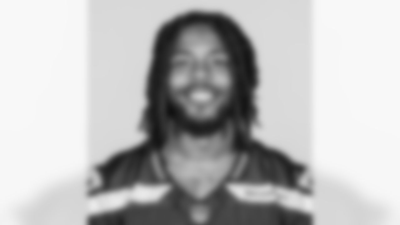 92 LB Tyreke Smith is in his second season in the NFL and his second season with the Seahawks.