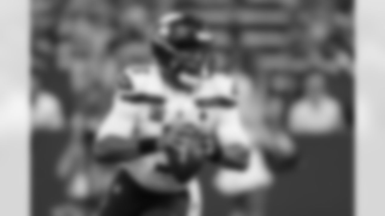 Seattle Seahawks quarterback Russell Wilson (3) throws against the Indianapolis Colts in the first half of an NFL football game in Indianapolis, Sunday, Sept. 12, 2021. (AP Photo/Charlie Neibergall)