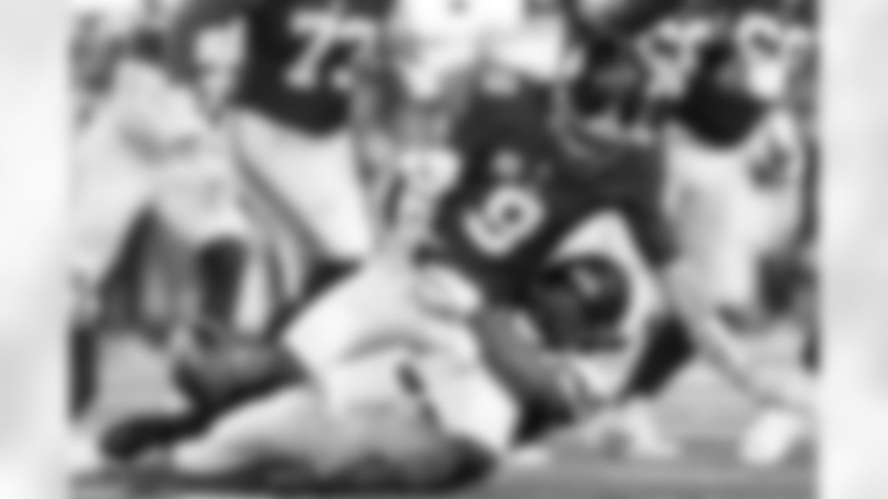 Mario Edwards finishes his strip sack of Giants quarterback Daniel Jones as the ball comes loose.