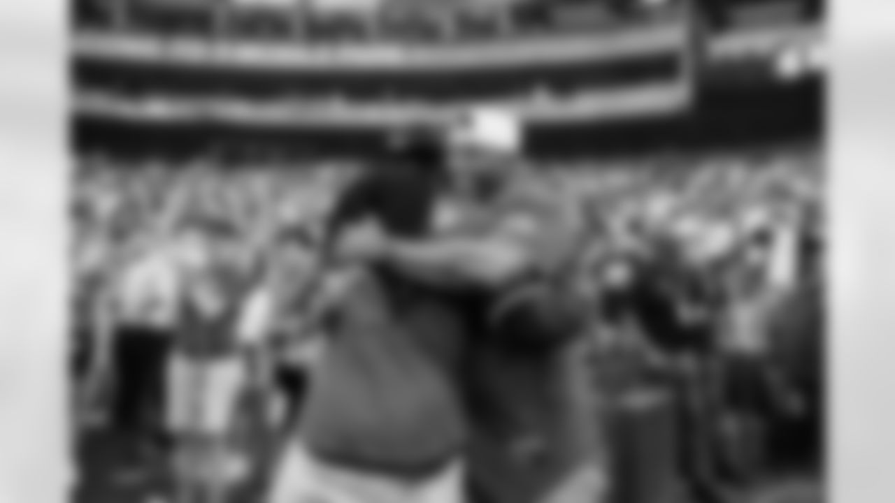 Former Seahawk Richard Sherman threw out the first pitch ahead of the Mariners game at T-Mobile Park on August 25, 2023.