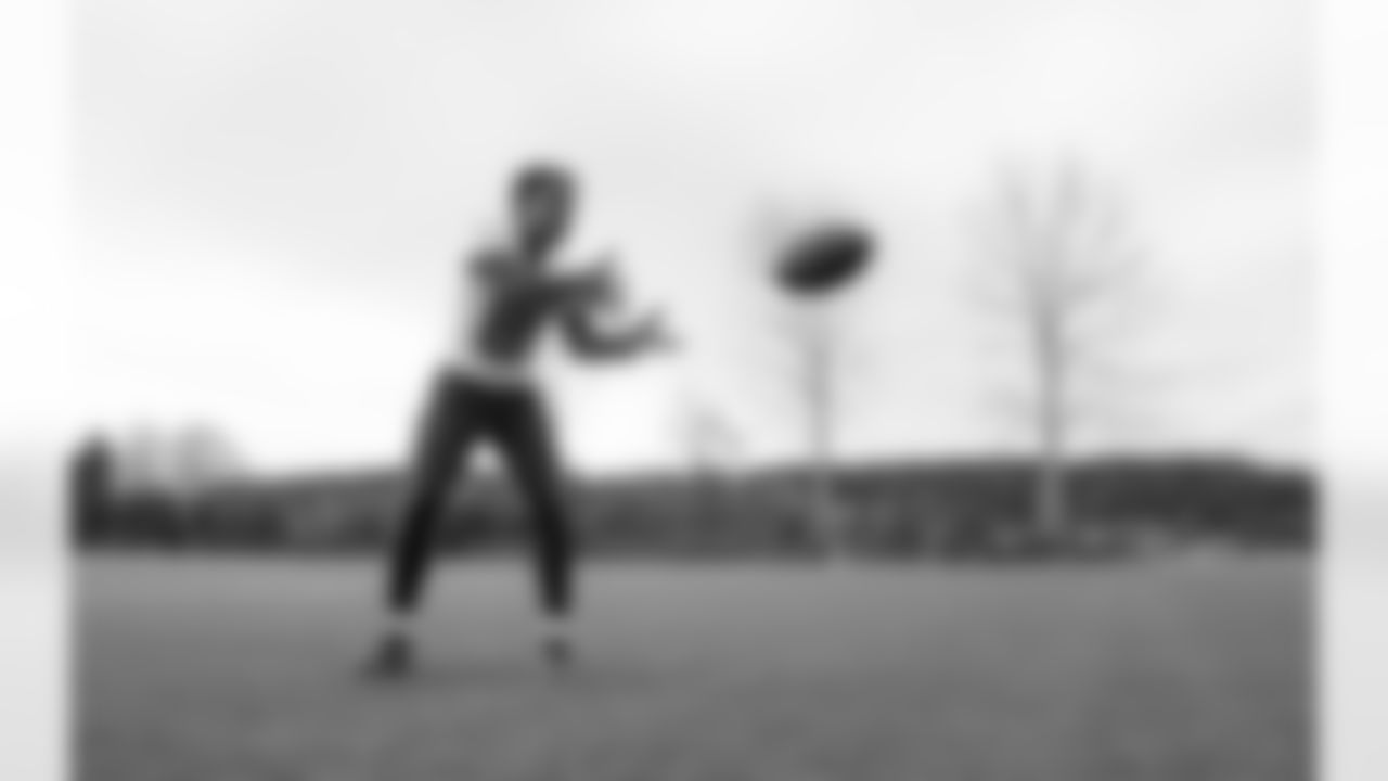 The Seahawks practice at the Virginia Mason Athletic Center in Renton on January 11, 2023.