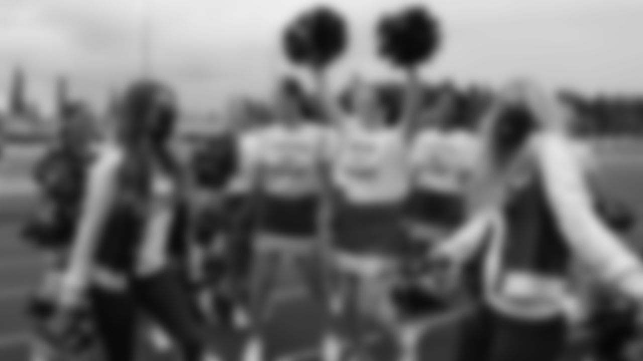 The Seahawks, along with Blitz, the Seahawks Dancers and Blue Thunder, attended a high school football game featuring Redmond vs. Juanita on September 10, 2021.