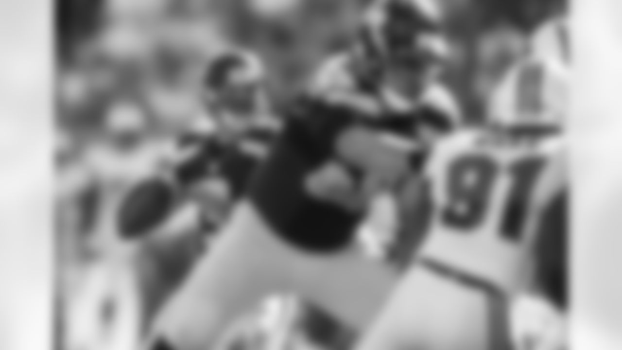 Photos of Seattle Seahawks quarterback Russell Wilson during his rookie season in 2012.
