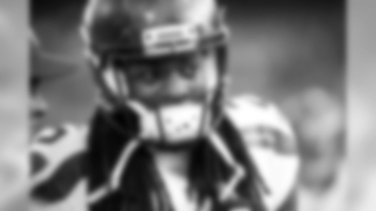 Seattle Seahawks cornerback Richard Sherman (25) warms up before a preseason NFL football game against the Oakland Raiders Thursday, Sept. 1, 2016, in Oakland, Calif. (AP Photo/Tony Avelar)
