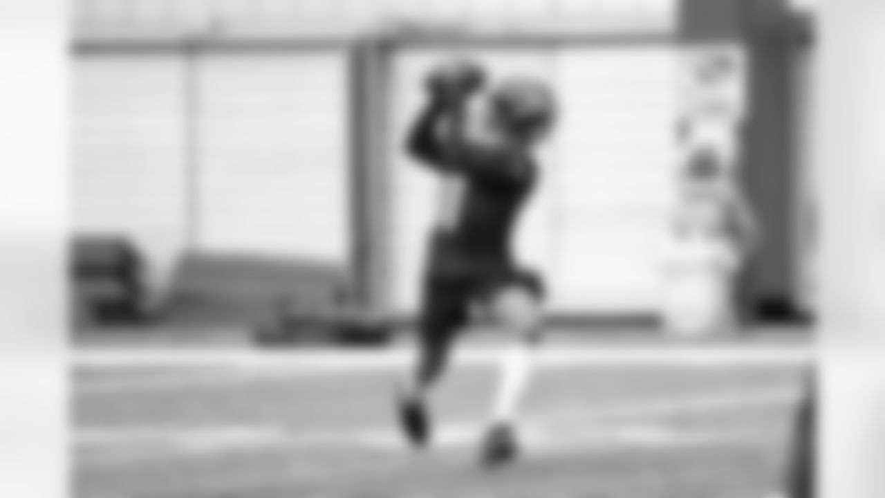 Seahawks rookies take part in rookie minicamp at Renton's Virginia Mason Athletic Center on May 7, 2022.