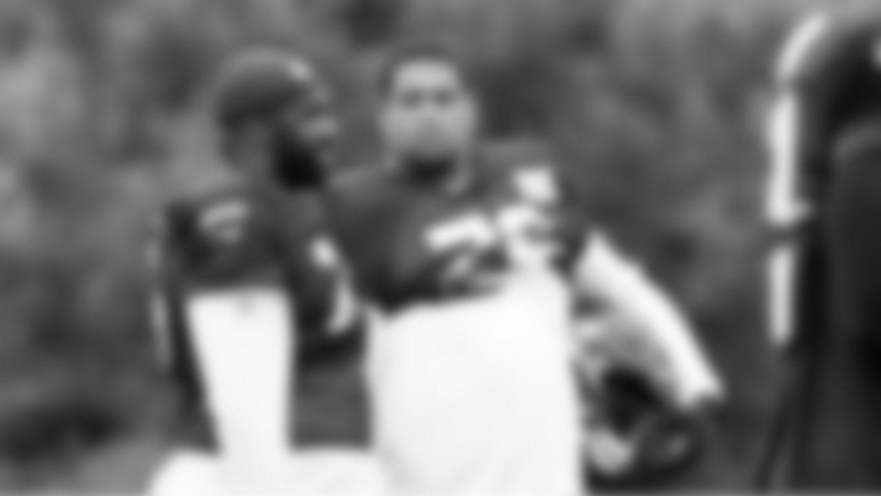 DTs Earl Mitchell and Al Woods