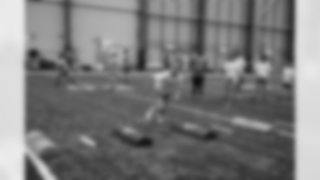 The Seahawks teamed up with the Women's Sports Foundation and Delta Airlines to host a flag football clinic and empowerment panel on July 13, 2023 at the Virginia Mason Athletic Center.