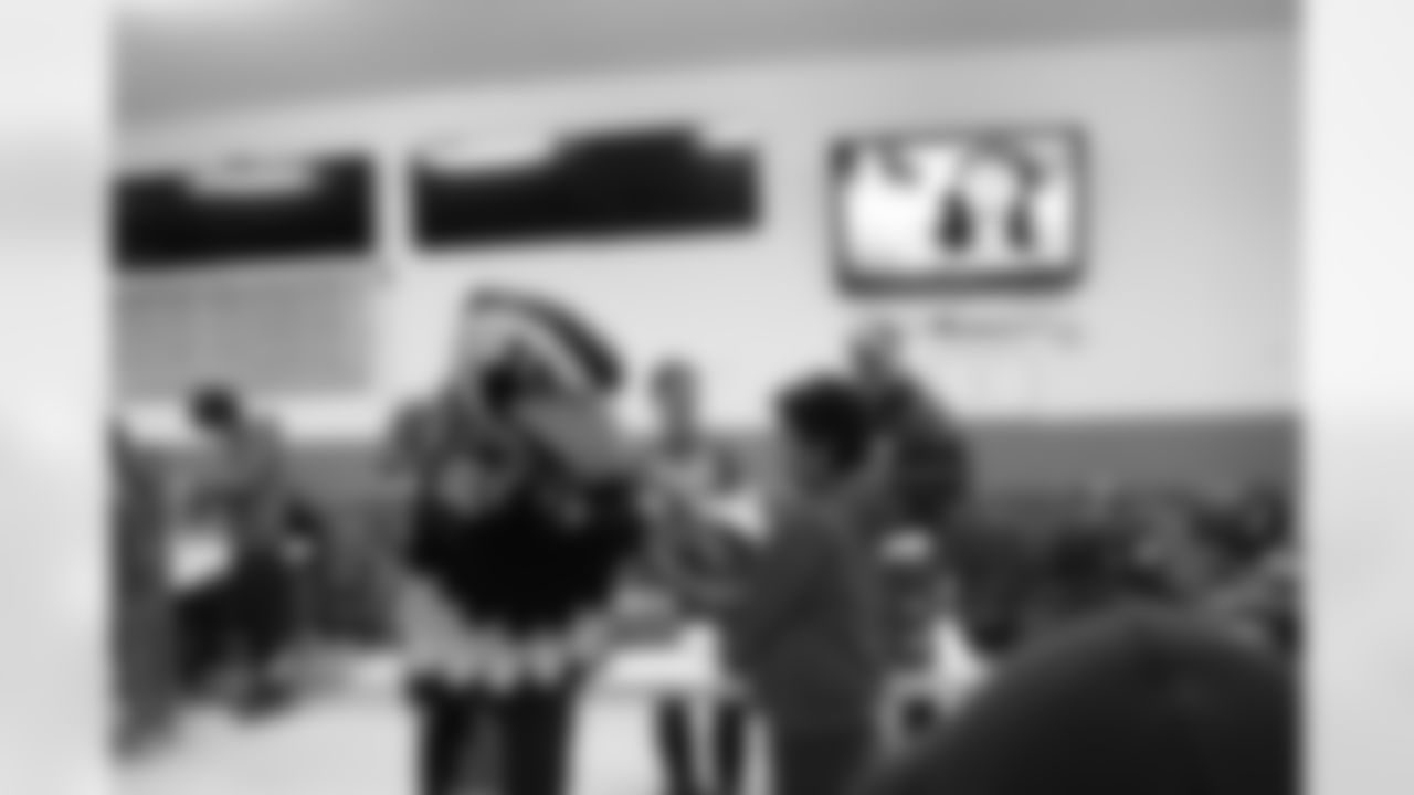 Seahawks legend Jim Zorn and Blitz spent July 05, 2023 at the Manilaq Health Center in Kotzebue, AK where they spent time with the senior citizens and gave away shoes to children as part of the Kicks4Kids giveaway.