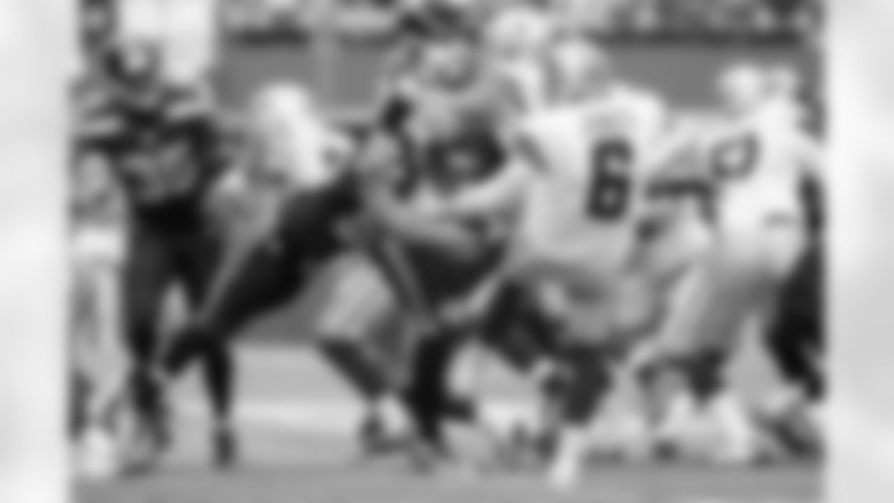 Seattle's special teams continued to be special as Doug Baldwin blocked a punt in the first quarter.