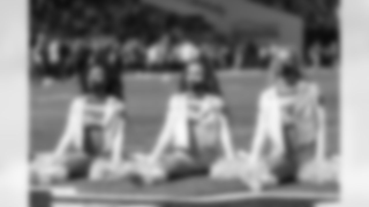 Seahawks Dancers perform during preseason Week 2 vs. the Tennessee Titans at Lumen Field.