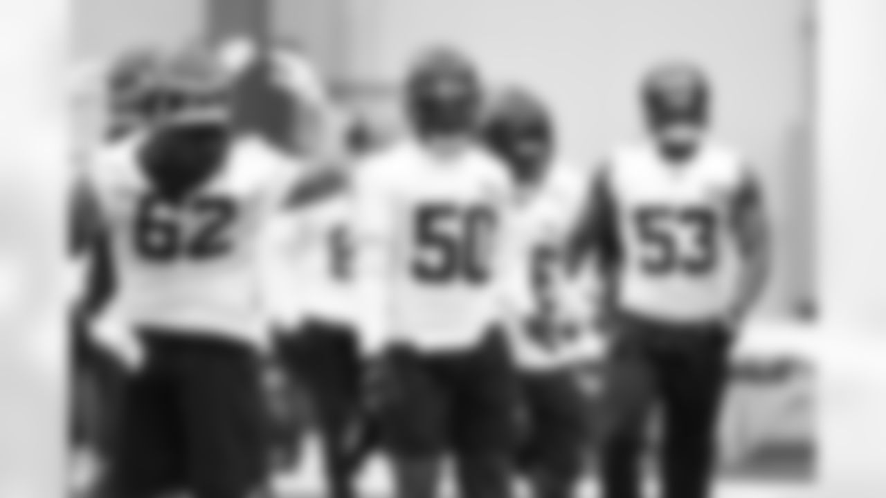 Seahawks rookies take part in rookie minicamp at Renton's Virginia Mason Athletic Center on May 7, 2022.