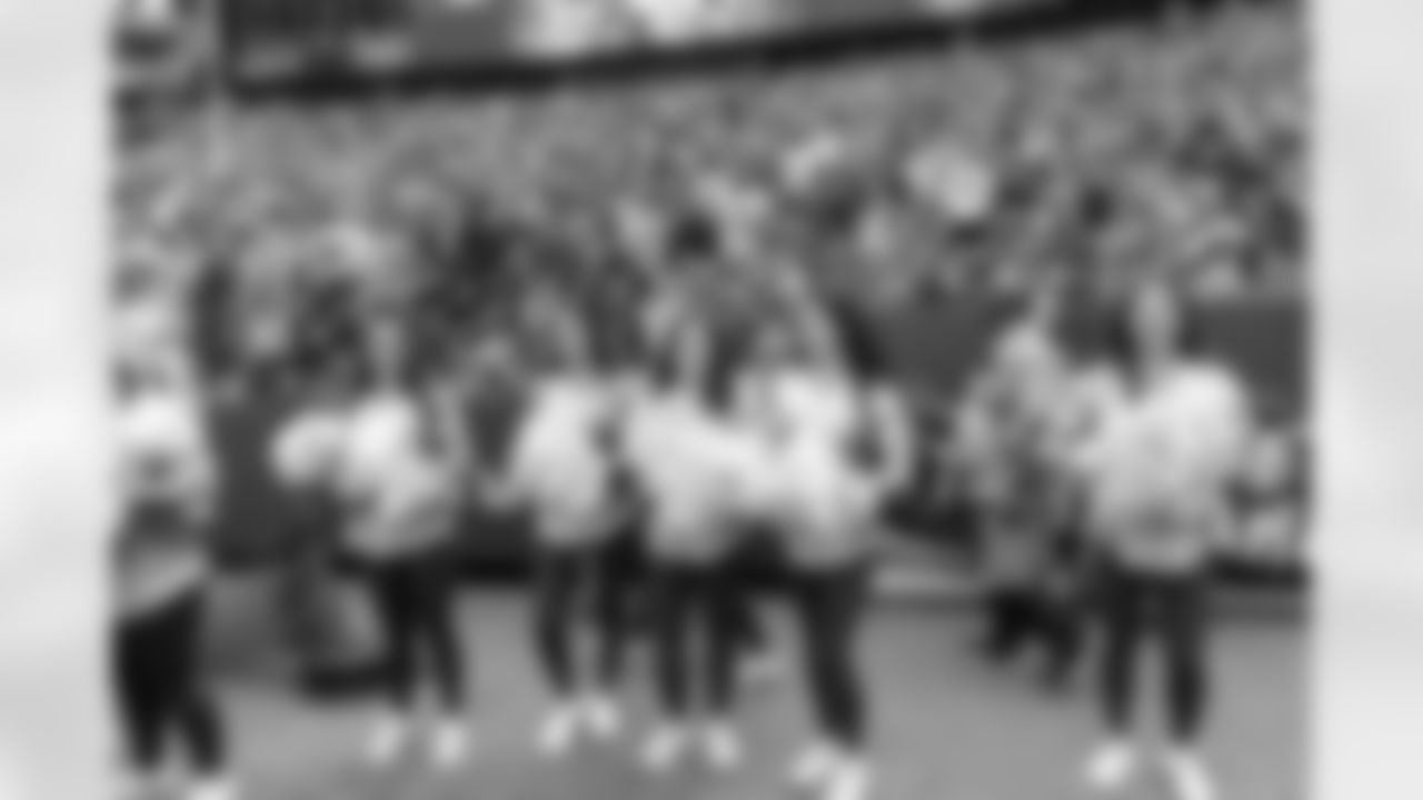 The Seahawks Dancers hit the field for the Seahawks' Week 3 game against the Carolina Panthers on Sunday, September 24, 2023.