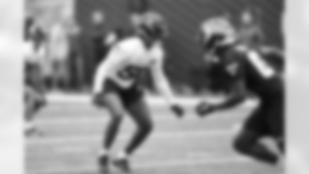 Seahawks rookies take part in rookie minicamp at Renton's Virginia Mason Athletic Center on May 7, 2022.
