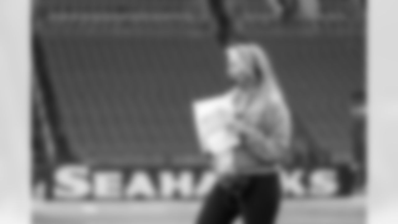 The Seahawks Dancers hit the field for the Seahawks' Week 3 game against the Carolina Panthers on Sunday, September 24, 2023.