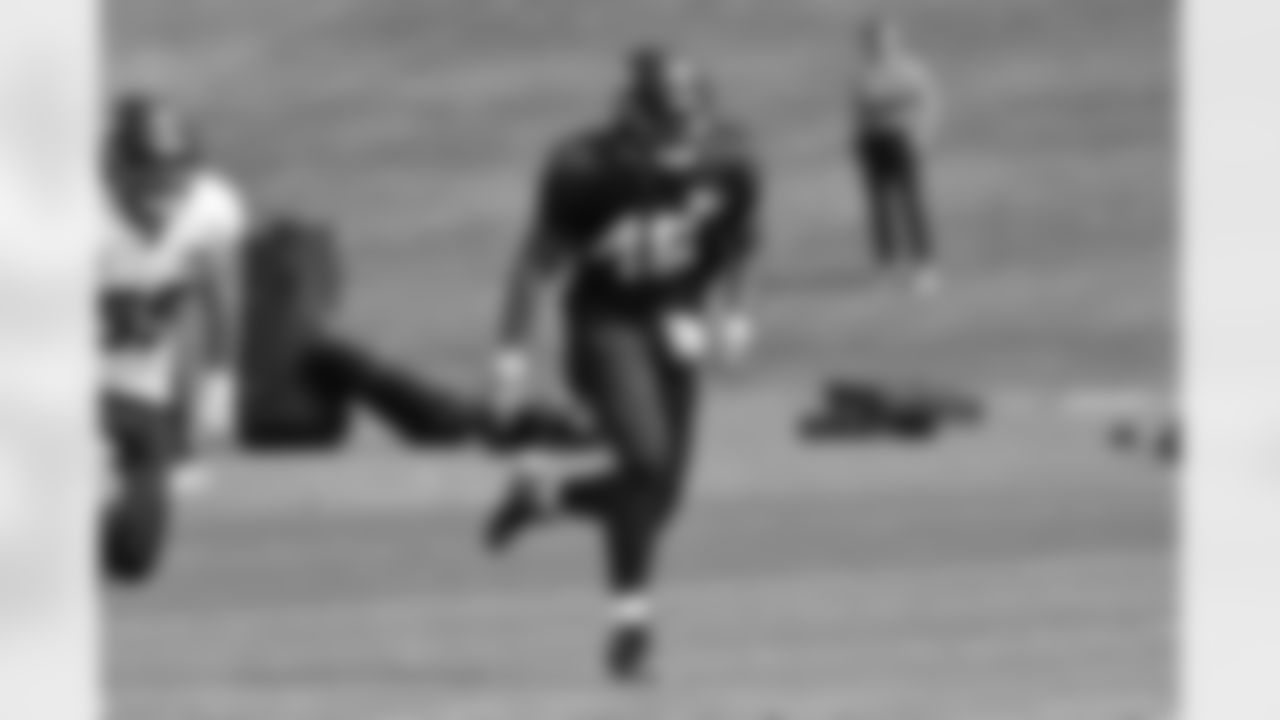 Seahawks players took the field for a practice at VMAC in Renton on August 25, 2021.