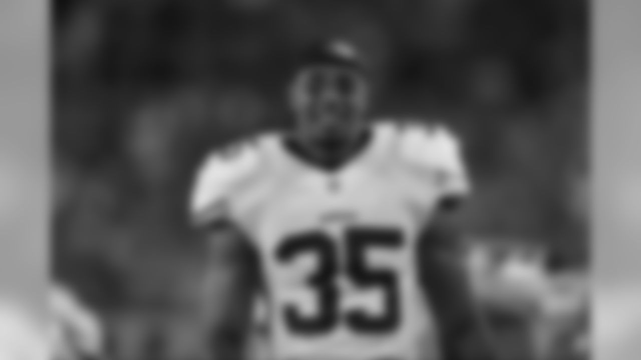 San Francisco 49ers free safety Eric Reid (35) during an NFL preseason game against the Denver Broncos on Saturday, Aug. 29, 2015 in Denver. The Broncos won the game, 19-12. (Ric Tapia via AP)