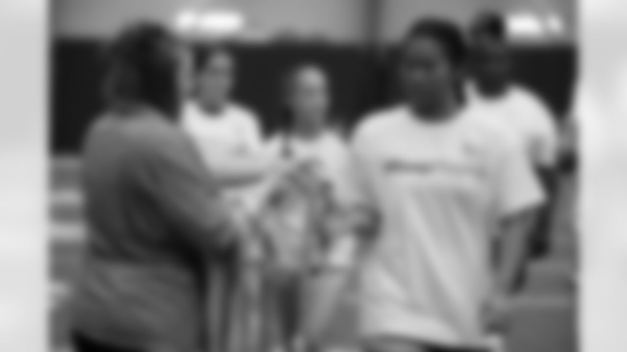The Seahawks teamed up with the Women's Sports Foundation and Delta Airlines to host a flag football clinic and empowerment panel on July 13, 2023 at the Virginia Mason Athletic Center.