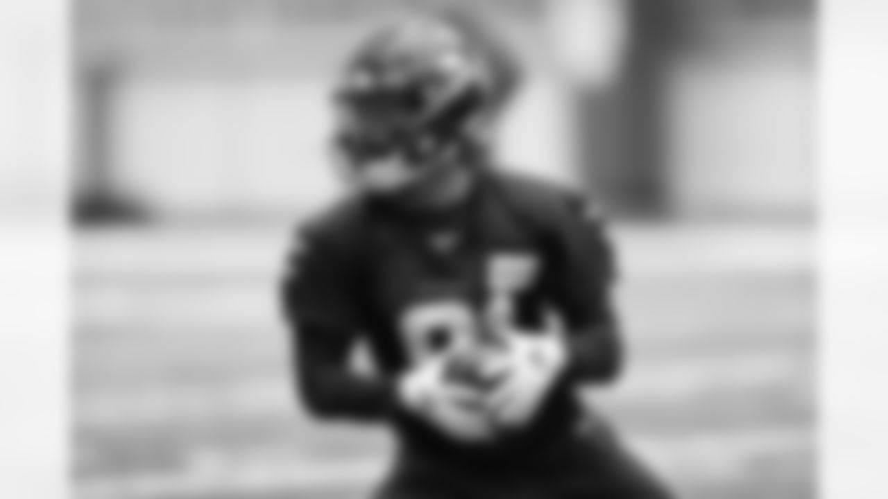 Seahawks rookies take part in rookie minicamp at Renton's Virginia Mason Athletic Center on May 6, 2022.