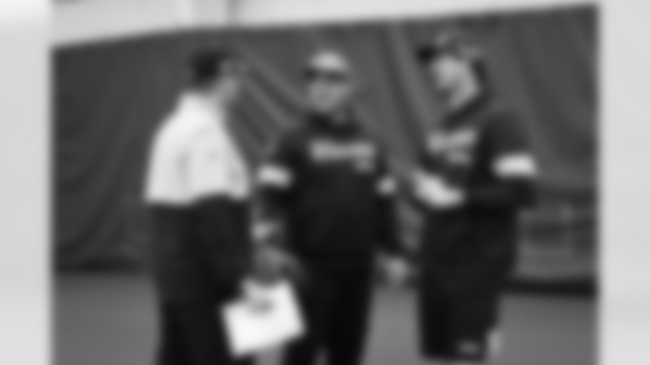 The Seahawks conducted a walk through in Detroit on October 1 prior to facing the Lions during Week 4 of the 2022 season.