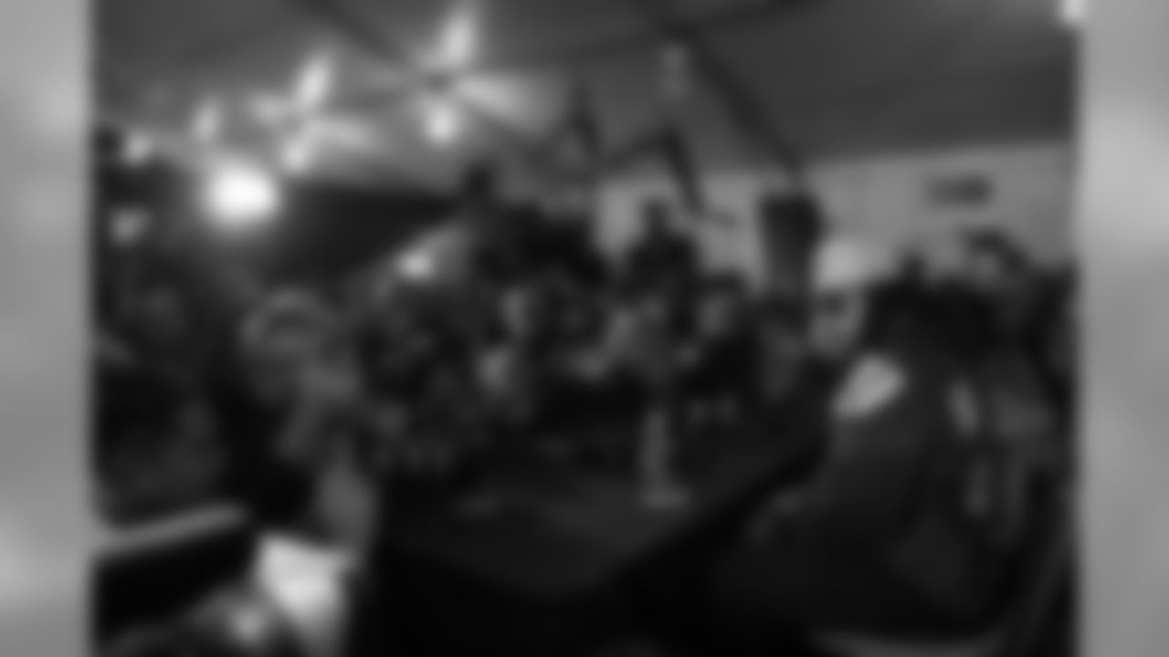 WEDNESDAY - JAN 28 --- On Wednesday, Marshawn Lynch again found himself the center of attention at a mandatory media availability at the team's hotel.