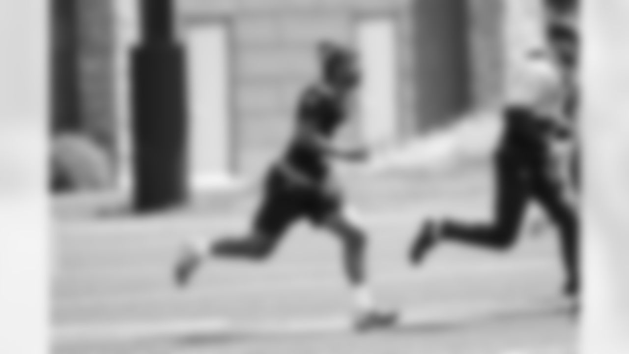 Seahawks players participate in offeseason workouts at Renton's Virginia Mason Athletic Center on May 9, 2022.