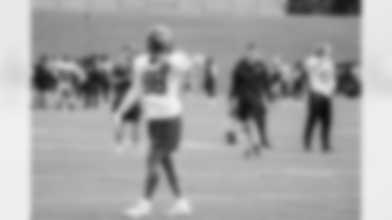 Seahawks wide receiver Cade Johnson (88) at practice at the Virginia Mason Athletic Center in Renton, Wash. on September 20, 2023.